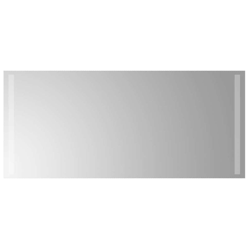 vidaXL LED-es fürdőszobatükör 90x40 cm