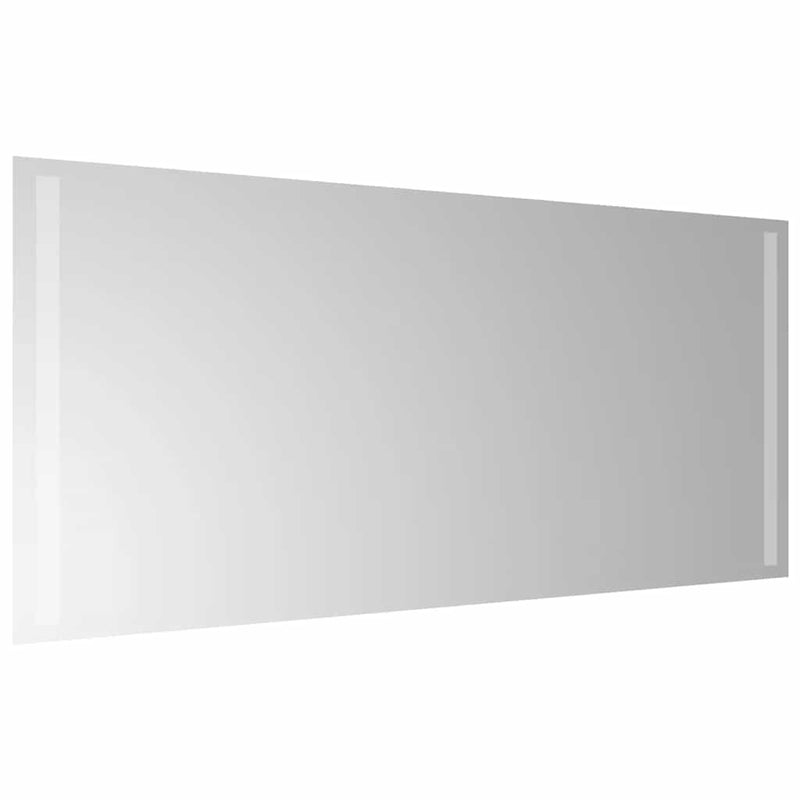 vidaXL LED-es fürdőszobatükör 90x40 cm