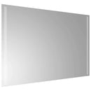 vidaXL LED-es fürdőszobatükör 90x60 cm
