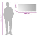 vidaXL LED-es fürdőszobatükör 100x40cm