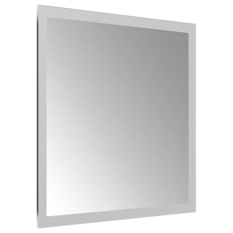 vidaXL LED-es fürdőszobatükör 30x30 cm