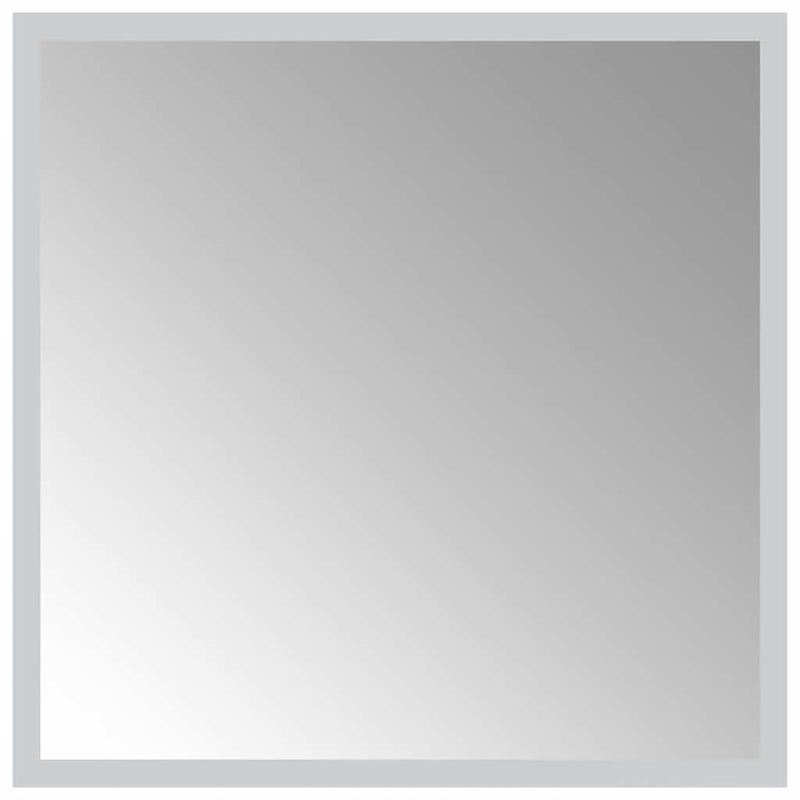 vidaXL LED-es fürdőszobatükör 40x40 cm