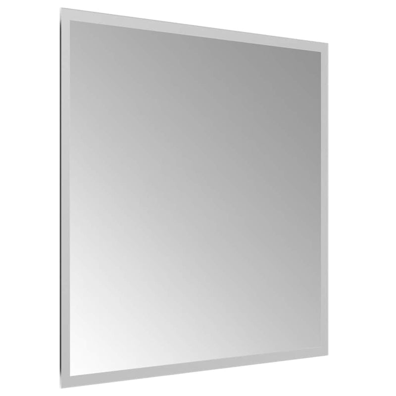 vidaXL LED-es fürdőszobatükör 50x50 cm