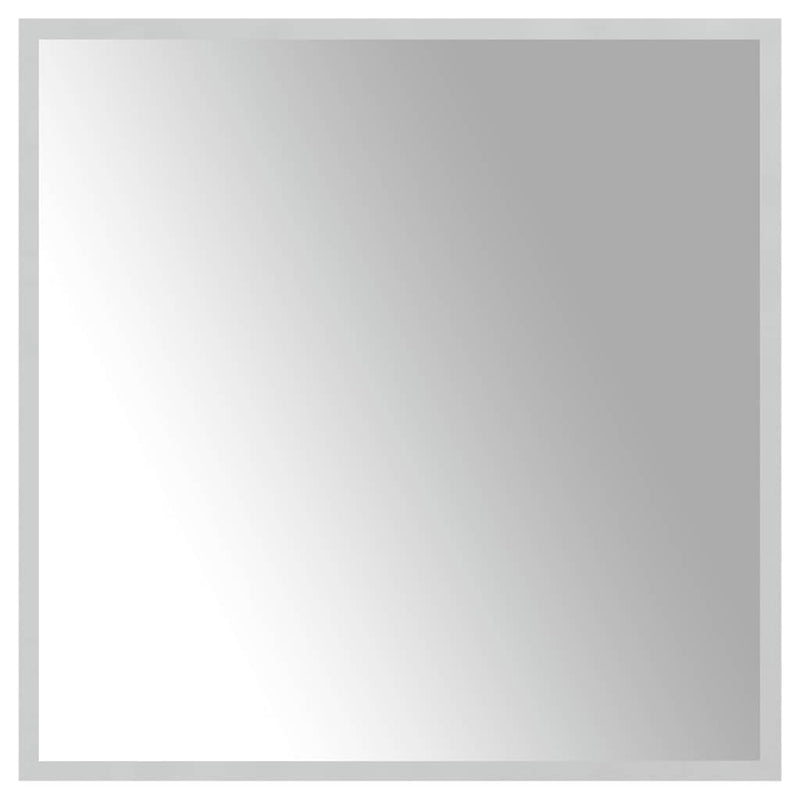 vidaXL LED-es fürdőszobatükör 60x60 cm