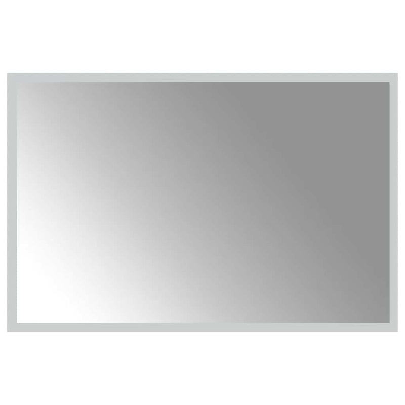 vidaXL LED-es fürdőszobatükör 60x40 cm