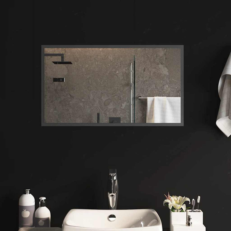 vidaXL LED-es fürdőszobatükör 70x40 cm
