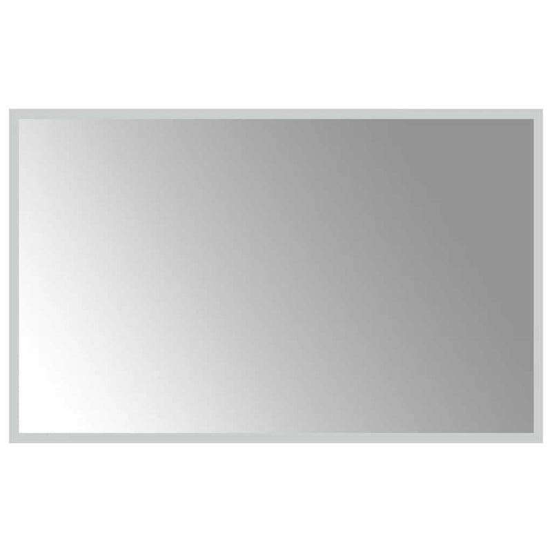 vidaXL LED-es fürdőszobatükör 80 x 50 cm