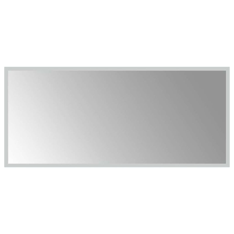 vidaXL LED-es fürdőszobatükör 90x40 cm