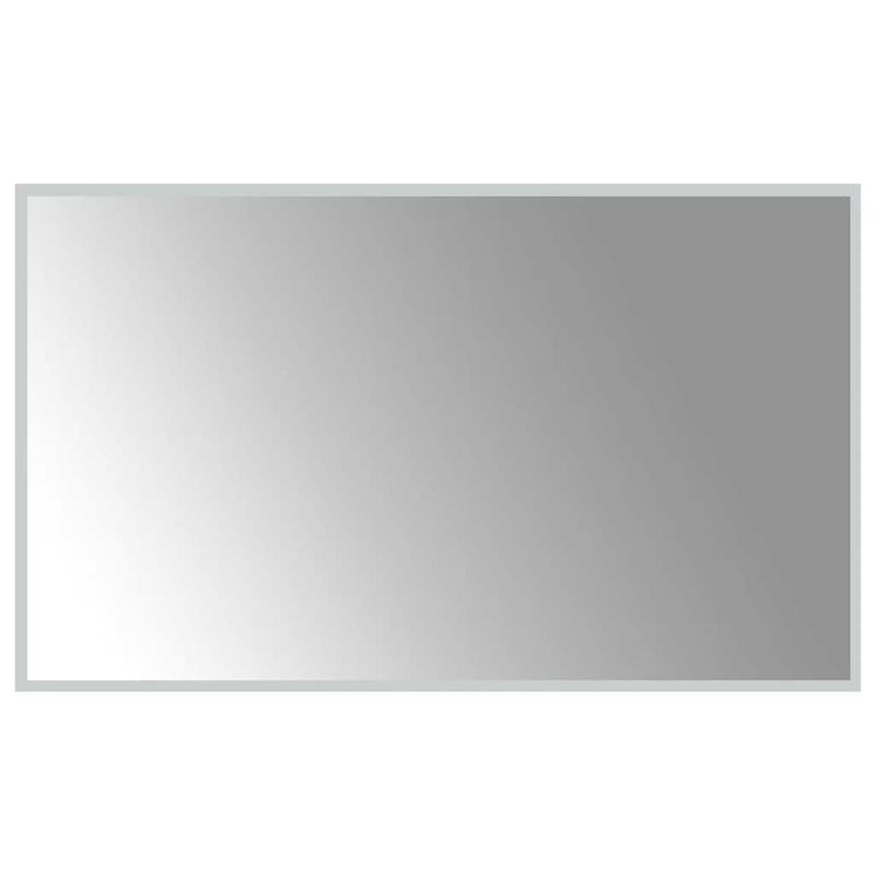 vidaXL LED-es fürdőszobatükör 100x60 cm