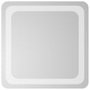 vidaXL LED-es fürdőszobatükör 40x40 cm