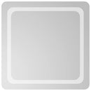 vidaXL LED-es fürdőszobatükör 60x60 cm