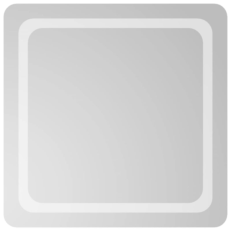 vidaXL LED-es fürdőszobatükör 60x60 cm