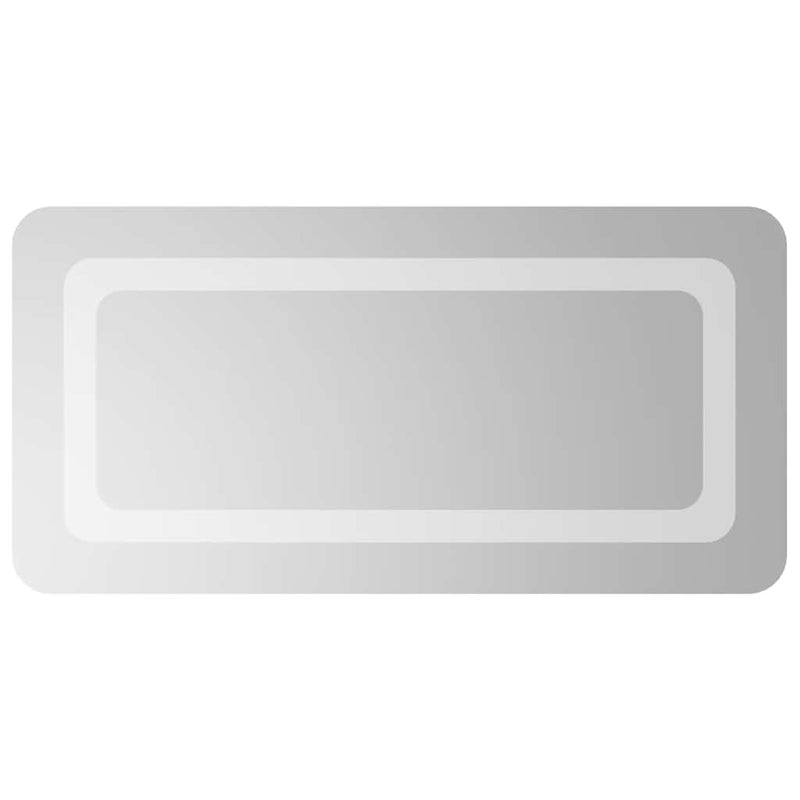 vidaXL LED-es fürdőszobatükör 60x30 cm