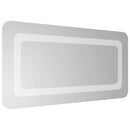 vidaXL LED-es fürdőszobatükör 60x30 cm