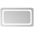 vidaXL LED-es fürdőszobatükör 70x40 cm