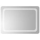 vidaXL LED-es fürdőszobatükör 70x50 cm