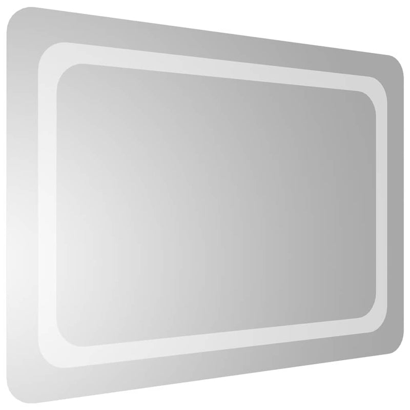 vidaXL LED-es fürdőszobatükör 70x50 cm
