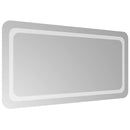 vidaXL LED-es fürdőszobatükör 100x50 cm