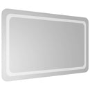 vidaXL LED-es fürdőszobatükör 100x60 cm