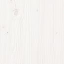 vidaXL fehér tömör fenyőfa ágykeret 135 x 190 cm (Double)