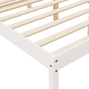 vidaXL Small Single fehér tömör fenyőfa ágy időseknek 75 x 190 cm