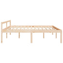 vidaXL Super King Size tömör fenyőfa ágy időseknek 180 x 200 cm