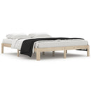 vidaXL tömör fenyőfa ágykeret 160 x 200 cm