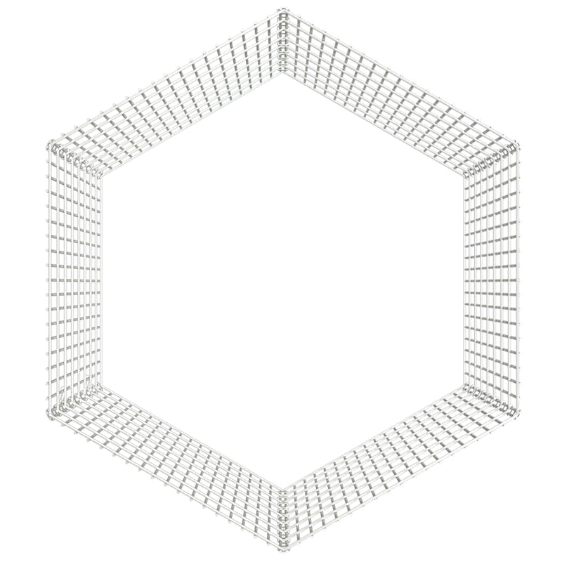 vidaXL 6 paneles horganyzott vas szabadon álló állatketrec 54 x 80 cm