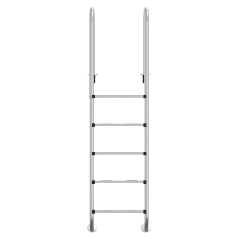 vidaXL 304-es rozsdamentes acél medencelétra 54 x 38 x 211 cm