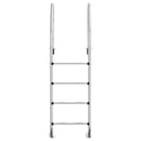 vidaXL 304-es rozsdamentes acél medencelétra 54 x 38 x 184,5 cm