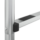 vidaXL 304-es rozsdamentes acél medencelétra 54 x 38 x 184,5 cm