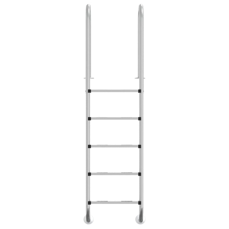 vidaXL 304-es rozsdamentes acél medencelétra 54 x 38 x 211 cm