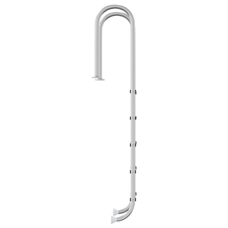 vidaXL 304-es rozsdamentes acél medencelétra 54 x 38 x 211 cm