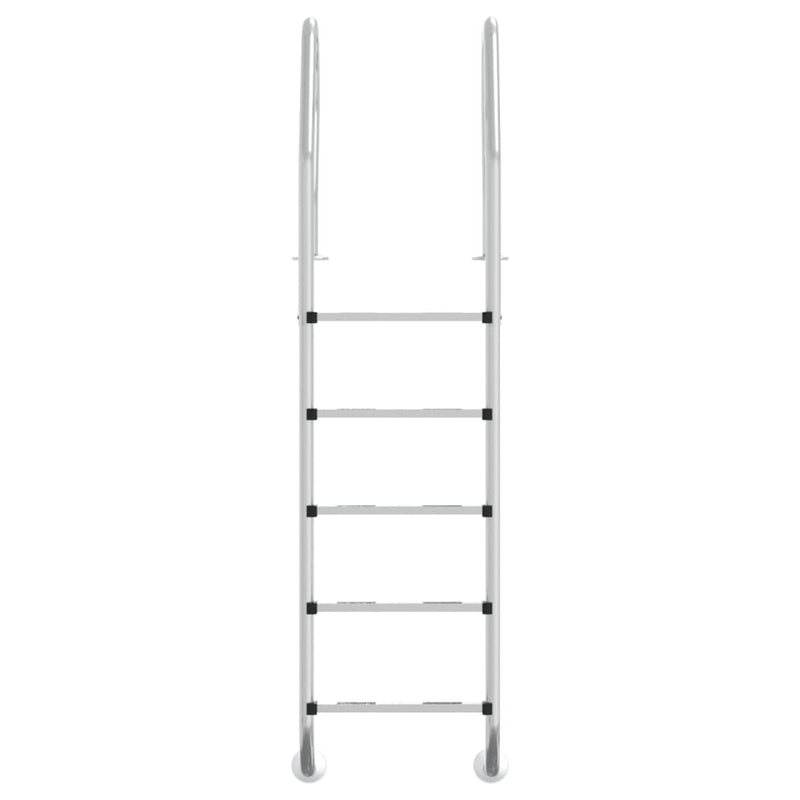 vidaXL 304-es rozsdamentes acél medencelétra 54 x 38 x 211 cm