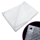 vidaXL fehér Leno takaróponyva 140 g/m² 8x10 m