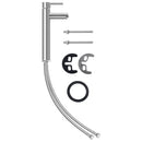 vidaXL edzett üveg mosdókagyló csapteleppel és leeresztőszeleppel