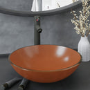 vidaXL edzett üveg mosdókagyló csapteleppel és leeresztőszeleppel