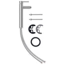 vidaXL edzett üveg mosdókagyló csapteleppel és leeresztőszeleppel