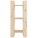vidaXL tömör fenyőfa könyvszekrény/térelválasztó 41 x 35 x 91 cm