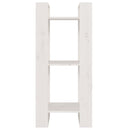 vidaXL fehér tömör fenyőfa könyvszekrény/térelválasztó 41 x 35 x 91 cm