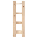 vidaXL tömör fenyőfa könyvszekrény/térelválasztó 41x35x125 cm