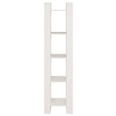 vidaXL fehér tömör fenyőfa könyvszekrény/térelválasztó 41x35x160 cm