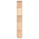 vidaXL tömör fenyőfa könyvszekrény/térelválasztó 80 x 25 x 163,5 cm
