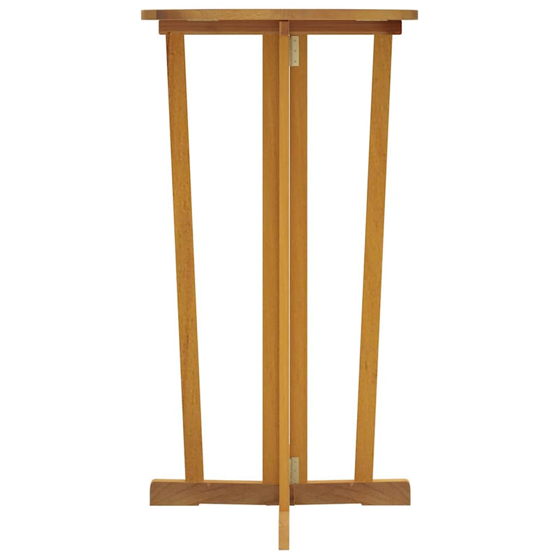 vidaXL összecsukható tömör tíkfa bárasztal 90 x 65 x 105 cm