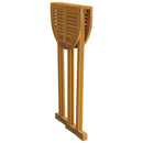 vidaXL összecsukható tömör tíkfa bárasztal 90 x 65 x 105 cm