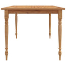 vidaXL tömör tíkfa Batavia asztal 150 x 90 x 75 cm