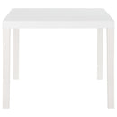 vidaXL fehér polipropilén kerti asztal 150 x 90 x 72 cm