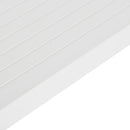 vidaXL fehér polipropilén kerti asztal 150 x 90 x 72 cm