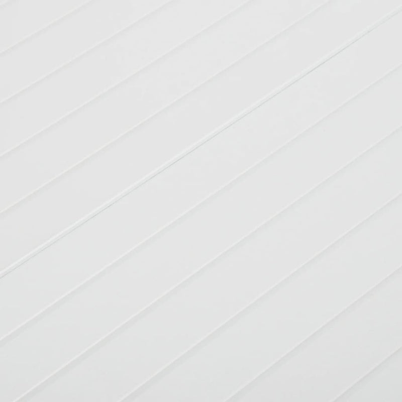 vidaXL fehér polipropilén kerti asztal 150 x 90 x 72 cm