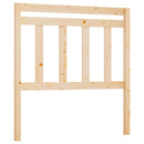 vidaXL tömör fenyőfa ágyfejtámla 106 x 4 x 100 cm